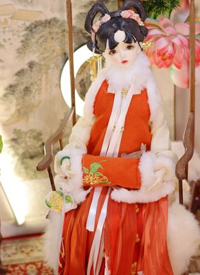 taobao agent [Next Dian] BJD ancient wind dolls [Winter Rabbit-贰] Four points and three-pointers