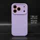 Dark Charcoal Liquid Silicone MagSafe Orange Accents Phone Case for iPhone 17, 16, 15, 14 and 13