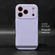 Minimalist Matte Dark Gray Orange Camera Magsafe Liquid Silicone Phone Case for iPhone 17, 16, 15, 14 and 13