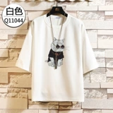 Tide, летняя трендовая футболка, короткий рукав, большой размер, свободный крой