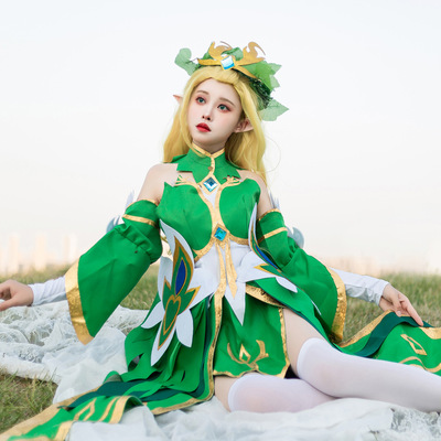 taobao agent Green clothing for princess, cosplay