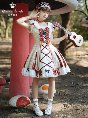 taobao agent Classic doll, dress, Lolita OP, Lolita style
