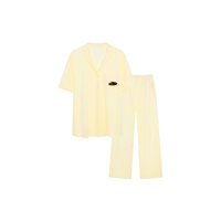 【Брюки с короткими рукавами】 Женское открытое пудинг пудинг