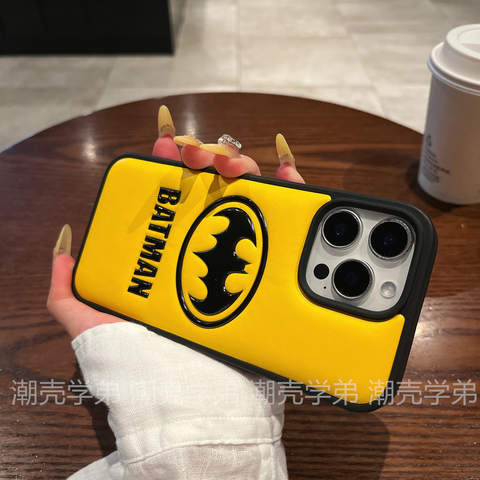 Batman Embossed Logo iPhone Case for iPhone 13 – 17