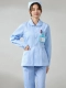 Синяя кукла, жакет, штаны, униформа медсестры, кукольный воротник, длинный рукав