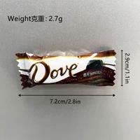 Коричневый магнит на холодильник