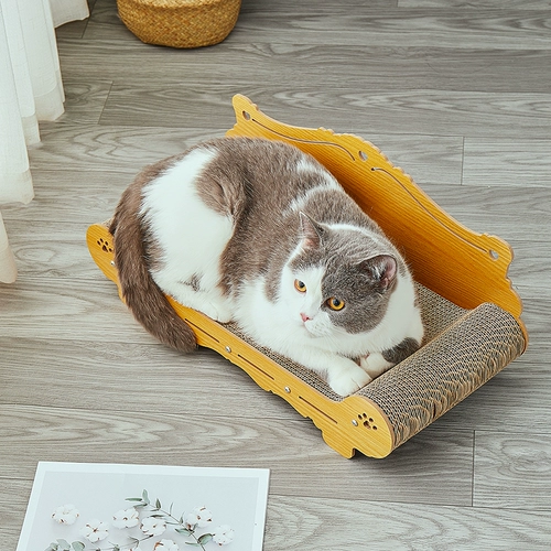 Guifei Chair Cat Cating Cats's Gonts, когти для расщепления дивана, не бросайте крошки, гофрированные бумажные игрушечные продукты для игрушек