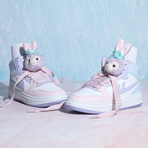 Warrior, air jordan, весенняя сиреневая спортивная обувь, высокие кроссовки