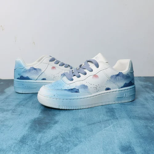 Летняя спортивная белая обувь для школьников и студентов для отдыха, полуботинки, 2023, китайский стиль