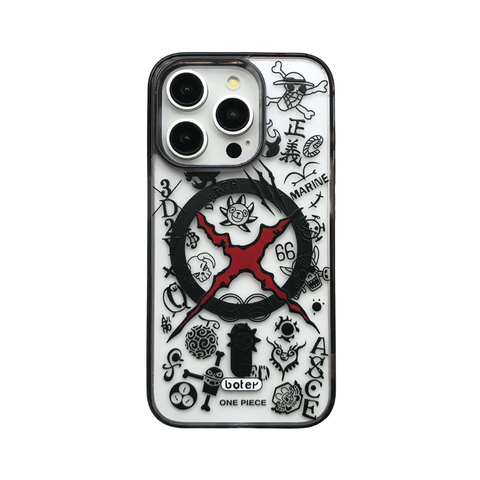 One Piece Anime Luffy MagSafe Pro/Plus/Max/Air – 17, 16, 15, 14, 13 iPhone Case