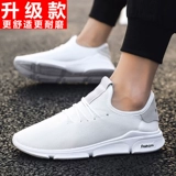 Демисезонная мужская спортивная обувь, высокие кроссовки, тканевые рабочие туфли, тренд сезона