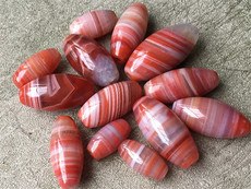 DIY аксессуары 瑕疵特价天然南红天珠缠丝桶珠勒子顶珠橄榄珠玛瑙路路通配件 67