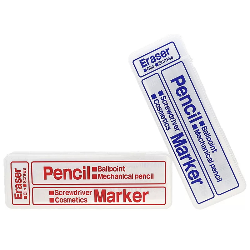 Japanese import pencil case, 4 piece set