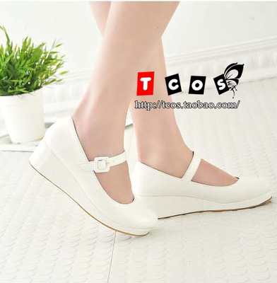 taobao agent White footwear, cosplay, Lolita style