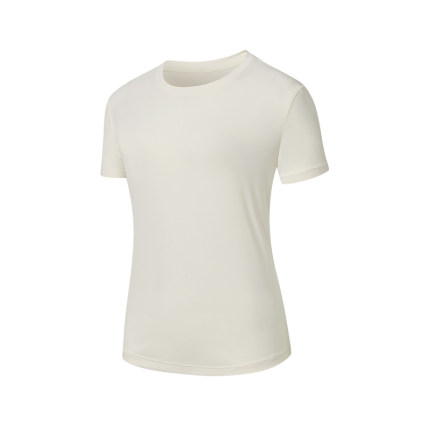 鸿星尔克羽毛球服女2026夏季新款女士冰丝速干衣运动透气短袖t恤