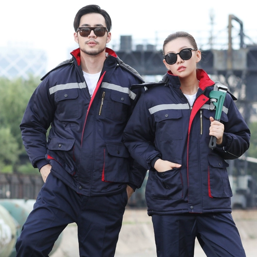 Демисезонная светоотражающая куртка для работы, пальто, пуховик, рабочая одежда