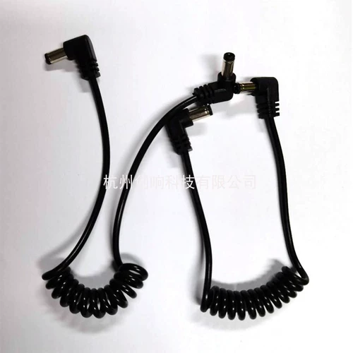 Линия линии питания пружина DC55X2.1 Двойная голова