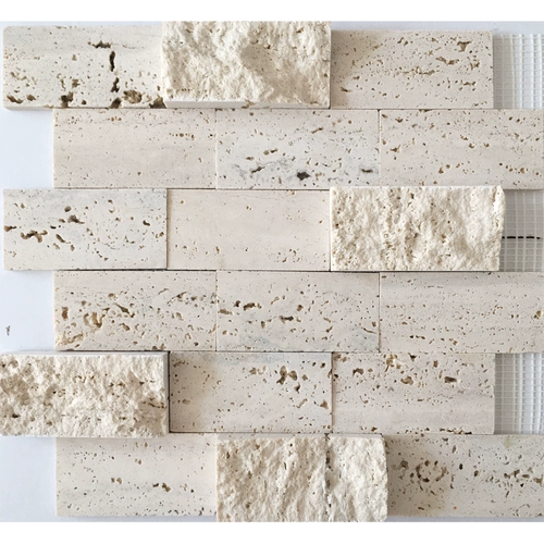 Рисовая белая пещера каменная мозаичная наклейка натуральный камень мрамор 3d культурный камень фон стены балкон -плитка туалет