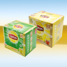 Unilever S200 Литон Зеленый чай Завтрак Выпивка Чайный суп в пакетике Заваривание в чайной коробке упаковка 2 г * 200 упаковок