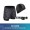 Advanced three piece set of black palm swim trunks+high-definition anti fog goggles+comfortable mesh swim cap