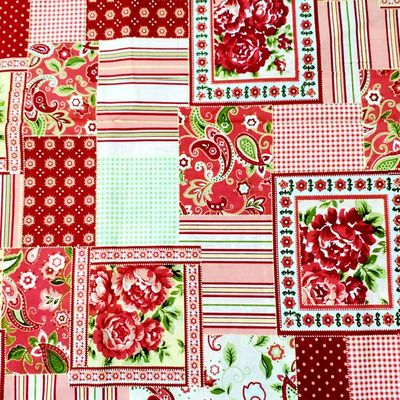 taobao agent Wide 105 Foreign Trade Platform Cotton Foods Pastoral Patchwork Wicker and Flower European and American Handmade