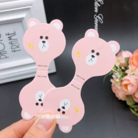 9.3x4cm медведя 50 кусочков складной бумаги бумаги