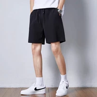 Черные шелковые тонкие штаны