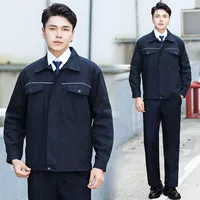 (Рекомендуется управляющим магазином) Толстый хлопок (тибетский синий) костюм