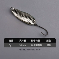 Серебряные блестки для ногтей, 5 грамм