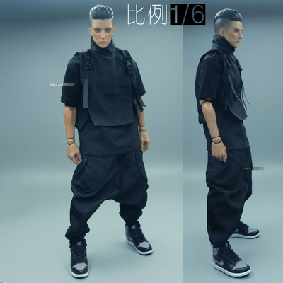 taobao agent 1/6 soldier Crowdhtoys trend vest function hip -hop