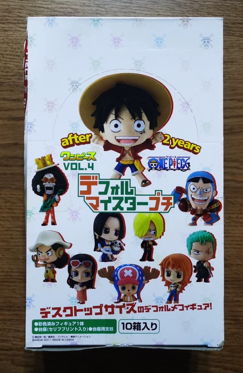 Через два года настоящий One Piece Famous Box Play VOL4 Louna Musplo Berbin Francisted Цена