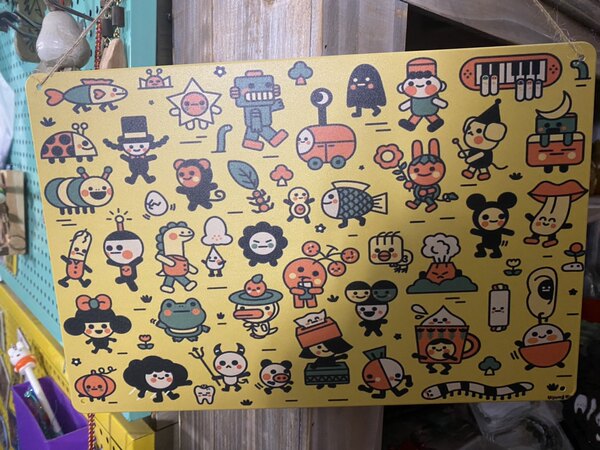 Выход боковая железный лист сайдинг железный лист рисование милый картины мультики ребенок комната декоративный холодильник фон панель