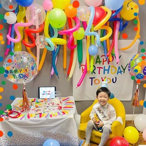 Детское вечернее платье, воздушный шар, детский декор для мальчиков и девочек для гостиной