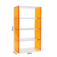 Теплый оранжевый цвет четыре слоя