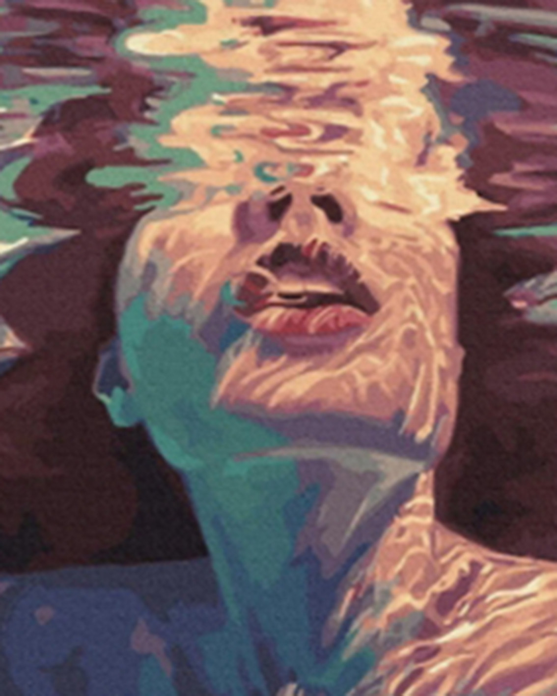 DIY цифровой живопись материалы собственный наполнять цвет не способный дыхание вода низ девушка объединение искусство домой декоративный рисование