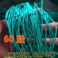 Жирные 60 -сетевые отверстия, 10 см, ширину 1,5 метра, 5 метров в длину, отправьте веревку тяги