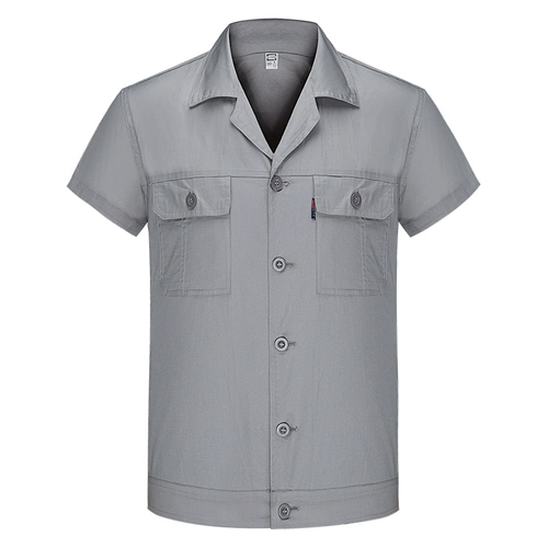 Хлопковый комбинезон, износостойкие тонкие штаны, короткий рукав, делается под заказ, с печатью вашего логотипа