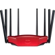2600 м полный гигабитный порт беспроводной маршрутизатор [TL-WDR8690 Lava Red]+Подарок оригинальный сетевой кабель
