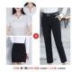 09 Обновление белая рубашка+черная юбка (юбка для подкладки)+черные укороченные брюки (можно связать)