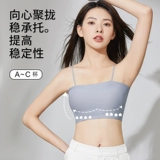 Шелковое нижнее белье, топ без лямок, майка, тонкий летний бюстгальтер-топ для школьников