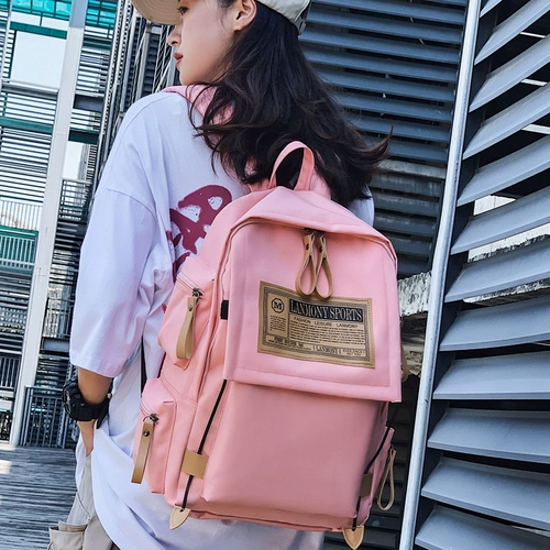 Модный школьный рюкзак, мужская вместительная и большая сумка через плечо для путешествий, коллекция 2021, для средней школы, подходит для студента