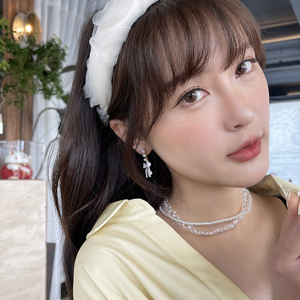 [[[[[[[[[[[[[[[[ кристалл жемчужина ключицы цепи Полем двойной бисер ожерелье Вандзин масла