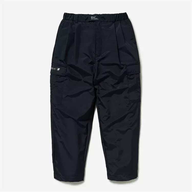 预约WTAPS SP 20/TROUSERS/NYLON.WEATHER侧拉链口袋束脚裤23AW-Taobao