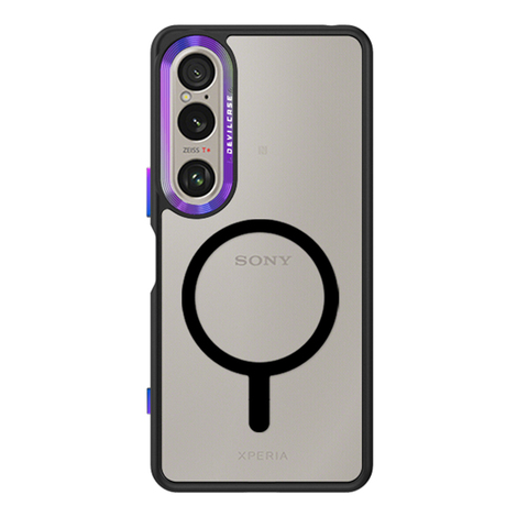 DEVILCASE Black Textured Camera Ring Matte Anti Slip iPhone Case