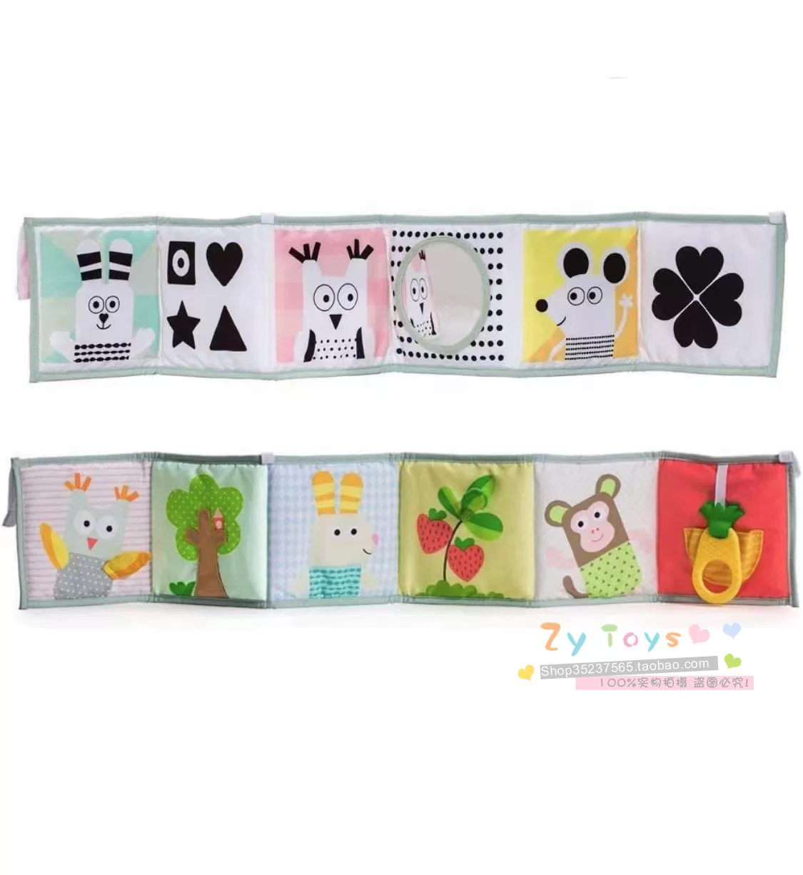 TAF TOYS Детские бортики для малыша, плащ, тканевая книга, трёхмерная игрушка, не рвётся, раннее образование