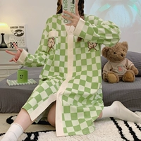 301 Grid Little Bear Юбка Зеленая