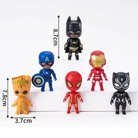 Пластиковые украшения пластиковые Q Версия 6 частей *2