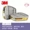 3m6200 Mặt nạ phòng độc khí axit hữu cơ Amoniac phun sơn mặt nạ bảo vệ Mặt nạ thở chống bụi độc Mặt nạ phòng độc