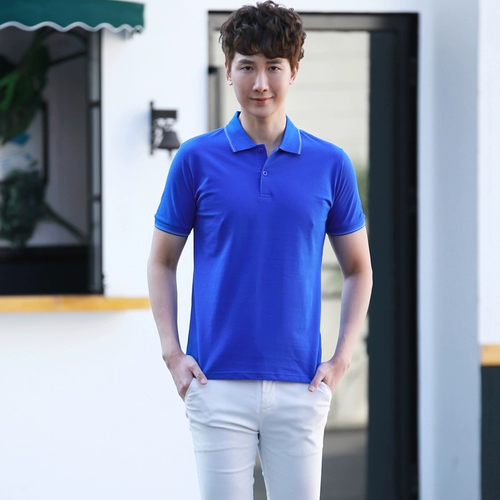 Дышащая летняя футболка polo для работы, короткий рукав, впитывает пот и запах, делается под заказ, с печатью вашего логотипа