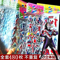 Ultra, Ультрамен Тига, наклейка, 3D